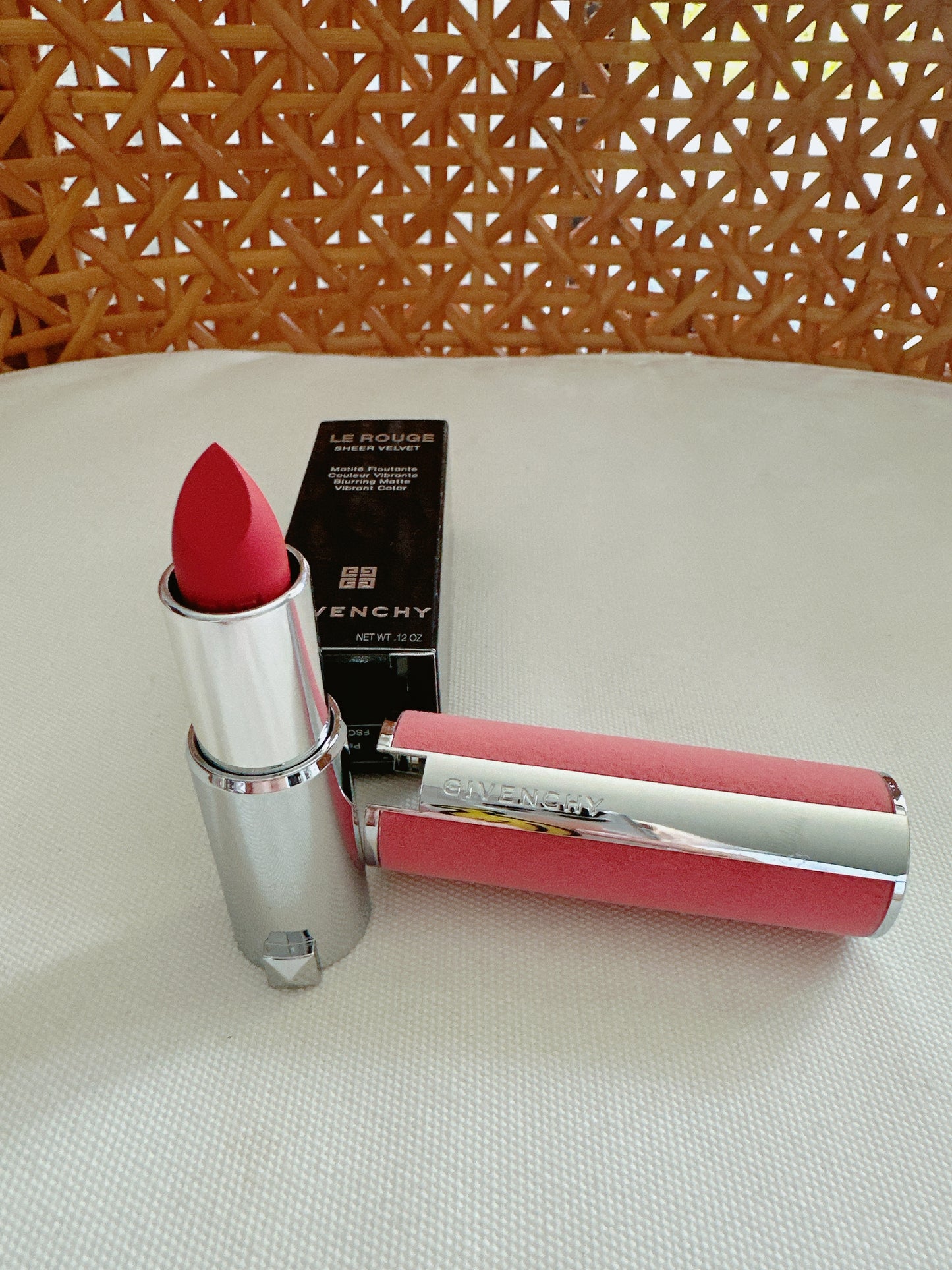 Givenchy Le Rouge Sheer Velvet #32 Rouge Brique – Sheer Matte Lipstick