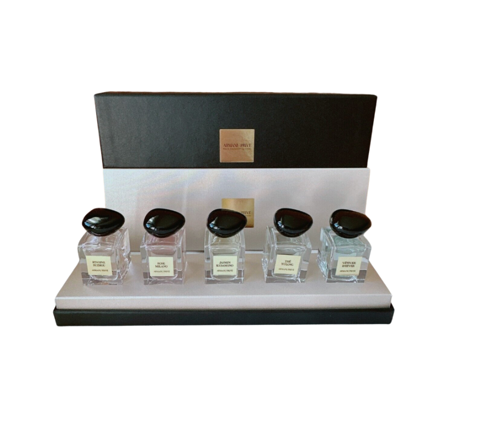Armani Prive Les Eaux Fragrance Miniatures Collection Set 5 x 7.5ml