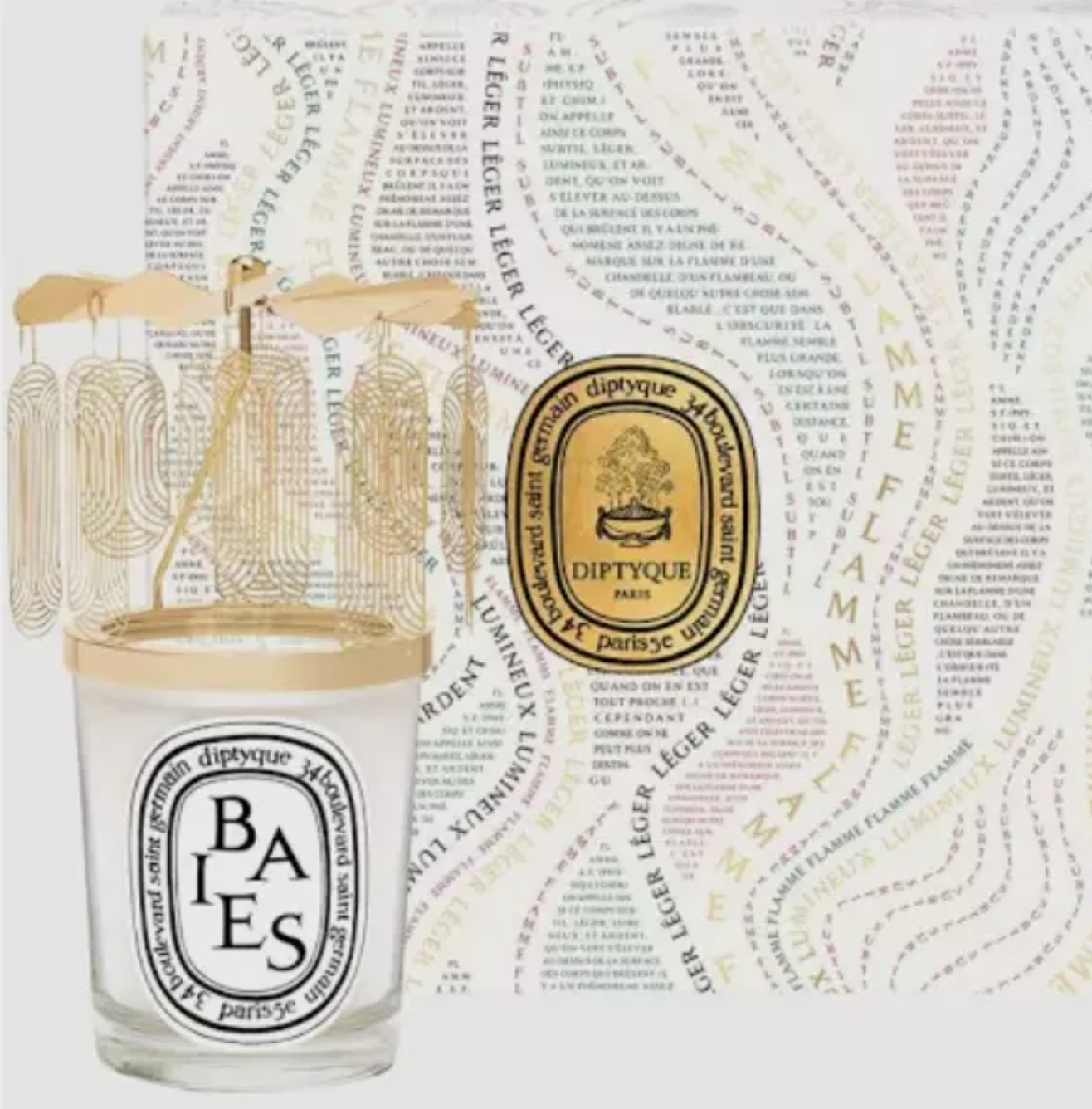 Diptyque Carousel Baies Berries Candle 190g Set Exclusive