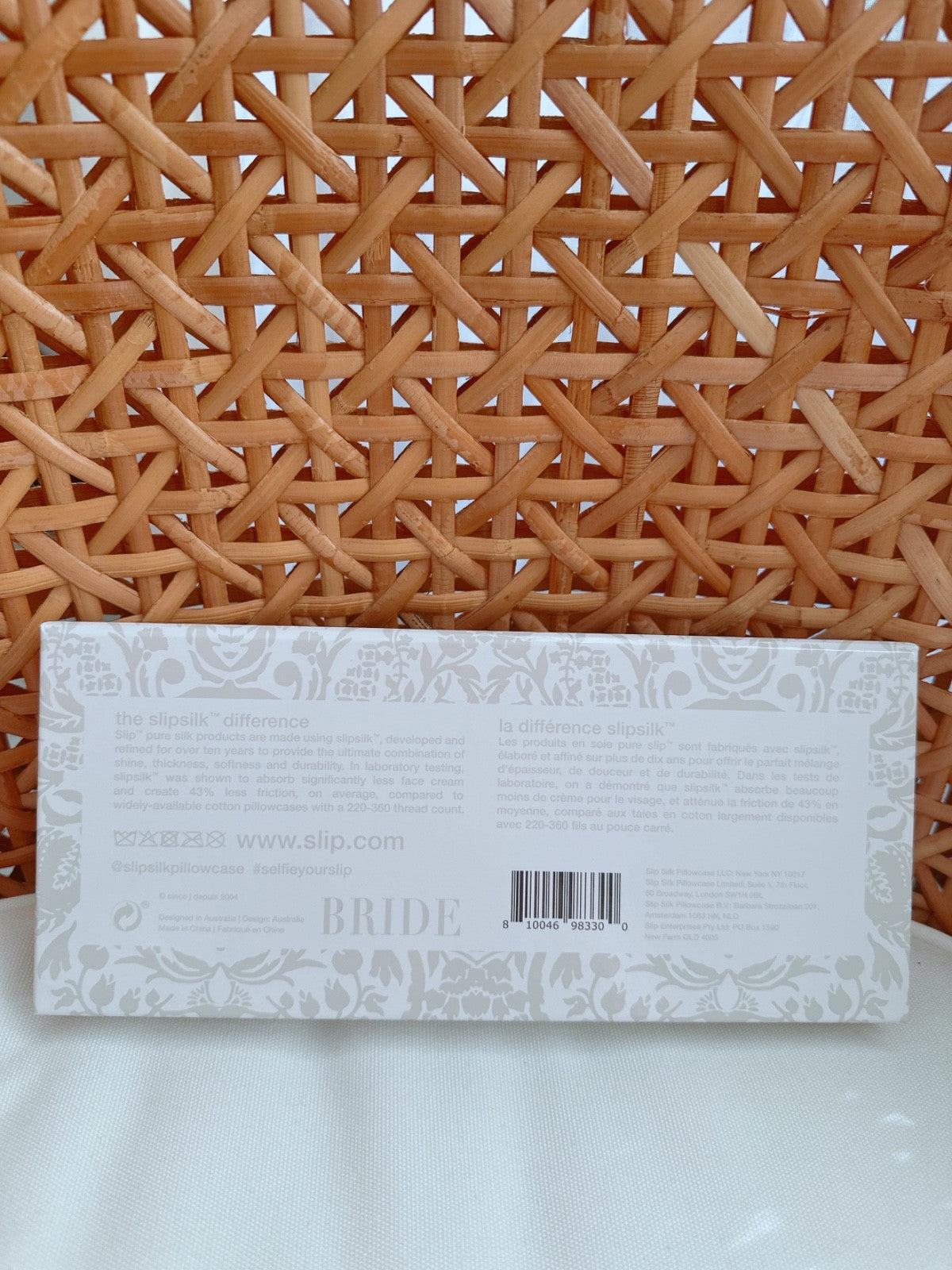 Slip Pure Silk Sleep Mask – Bride (Bridal Edition) – Mulberry Silk Beauty Sleep