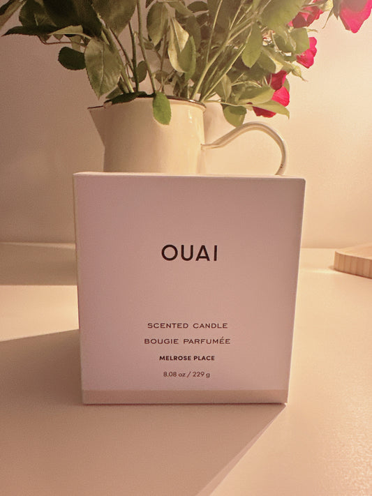 OUAI Scented Candle Bougie Parfumee Melrose Place 229g
