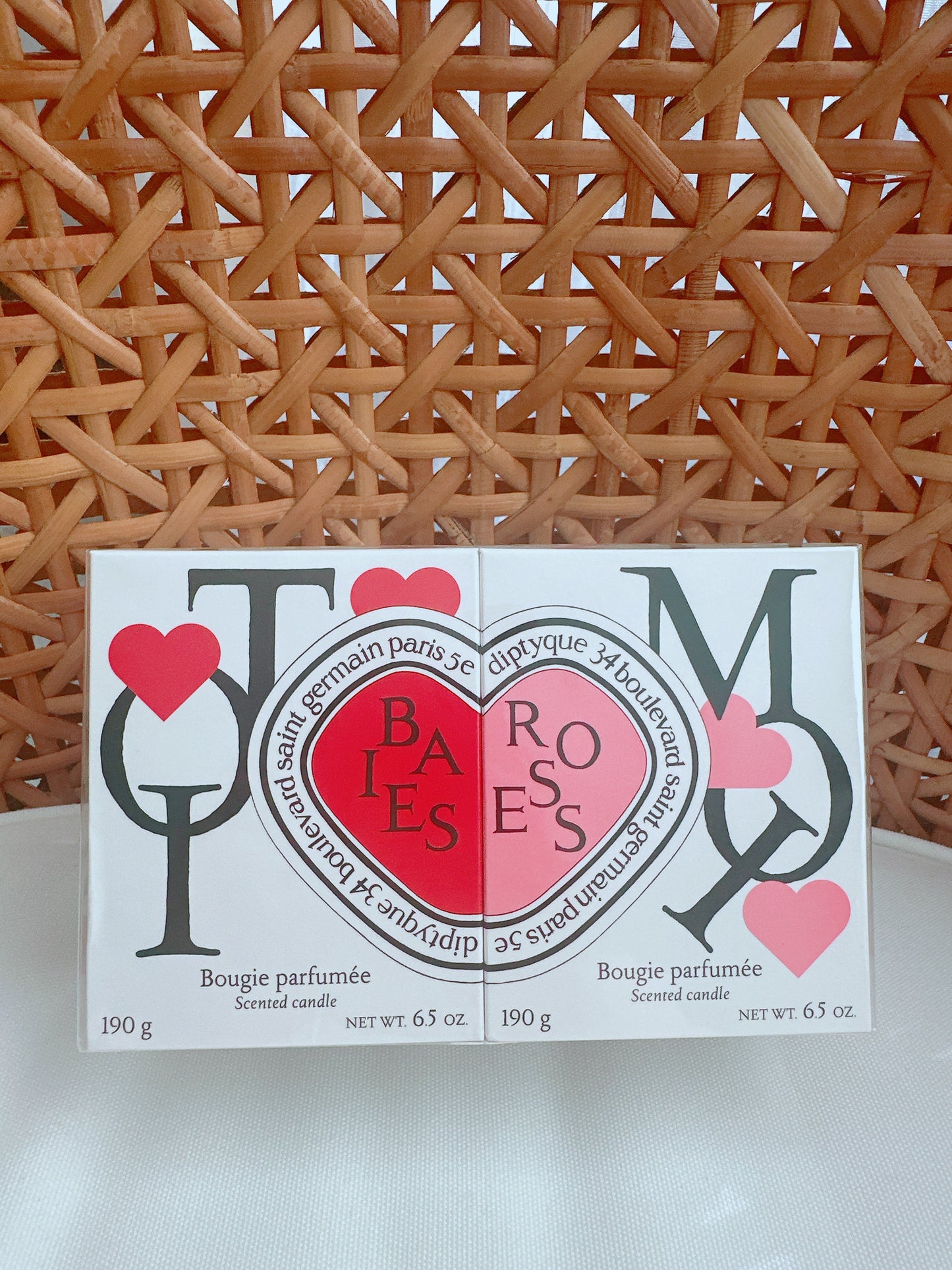 Diptyque Valentine’s Baies & Roses Duo - Limited Edition