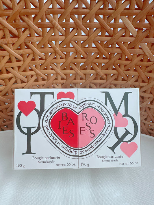 Diptyque Valentine’s Baies & Roses Duo - Limited Edition