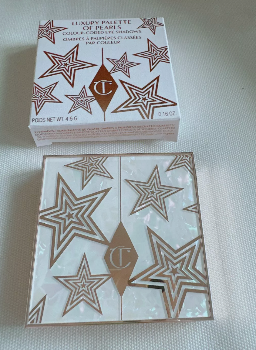 CT Luxury Palette Of Pearls Eye Shadows Colour Coded - Celestial Pearl