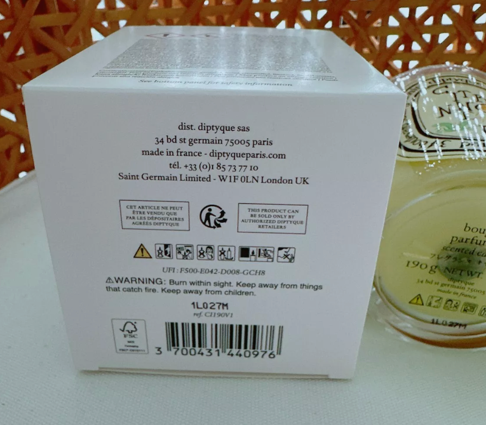 Diptyque Citronnelle Scented Candle 190g