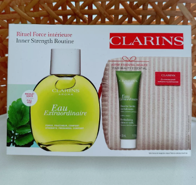 Clarins Eau Extraordinaire Treatment Inner Strength Routine Set Limited Edition