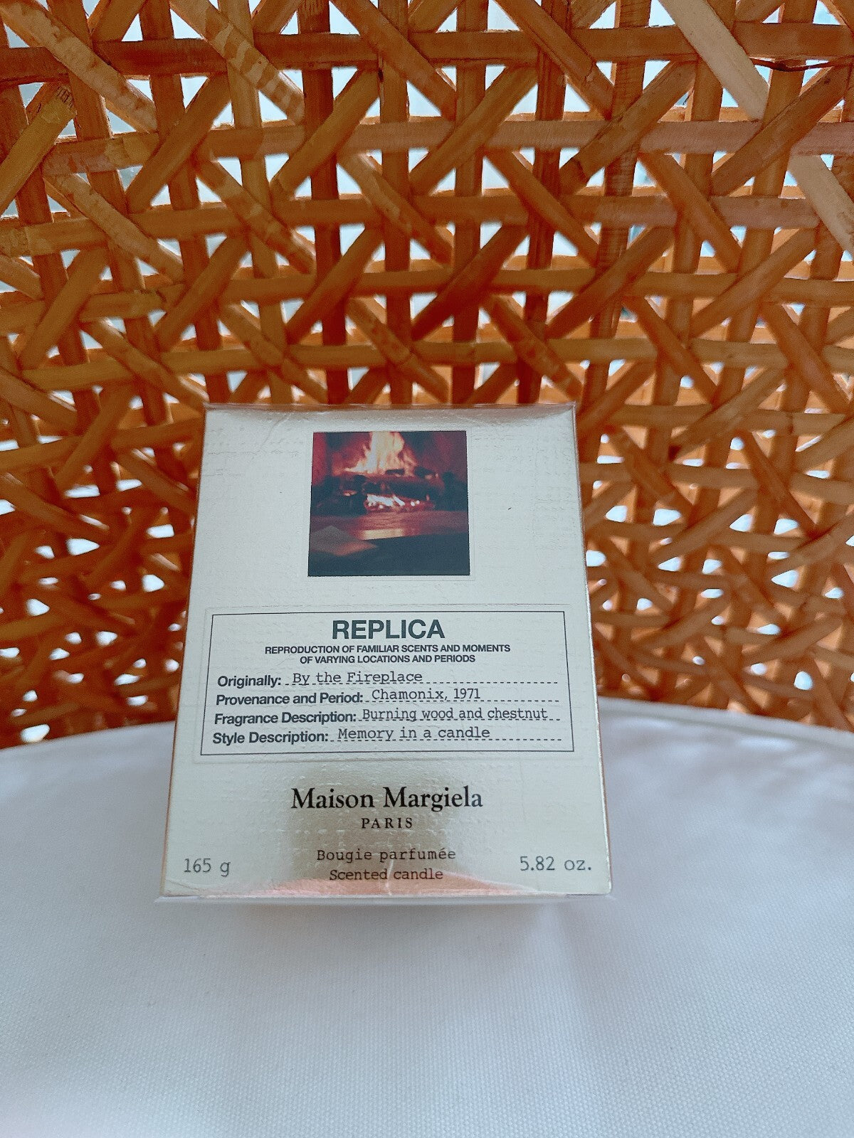 Maison Margiela Replica By the Fireplace Candle 165g – Limited Edition Luxury Scent