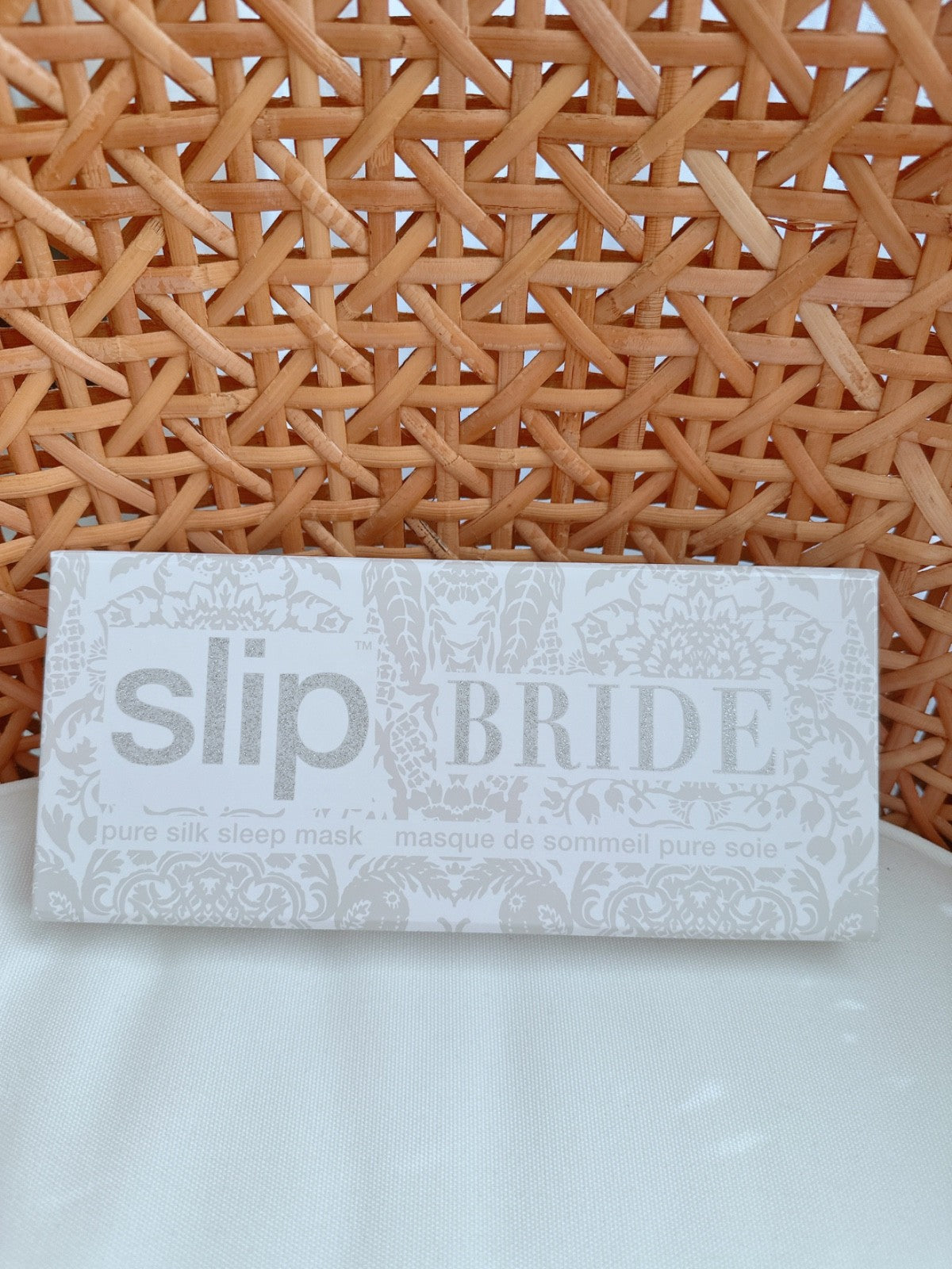 Slip Pure Silk Sleep Mask – Bride (Bridal Edition) – Mulberry Silk Beauty Sleep