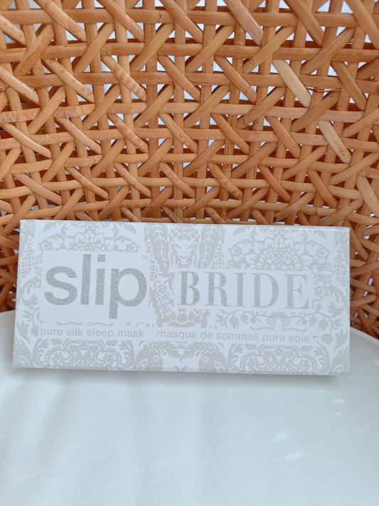 Slip Pure Silk Sleep Mask – Bride (Bridal Edition) – Mulberry Silk Beauty Sleep
